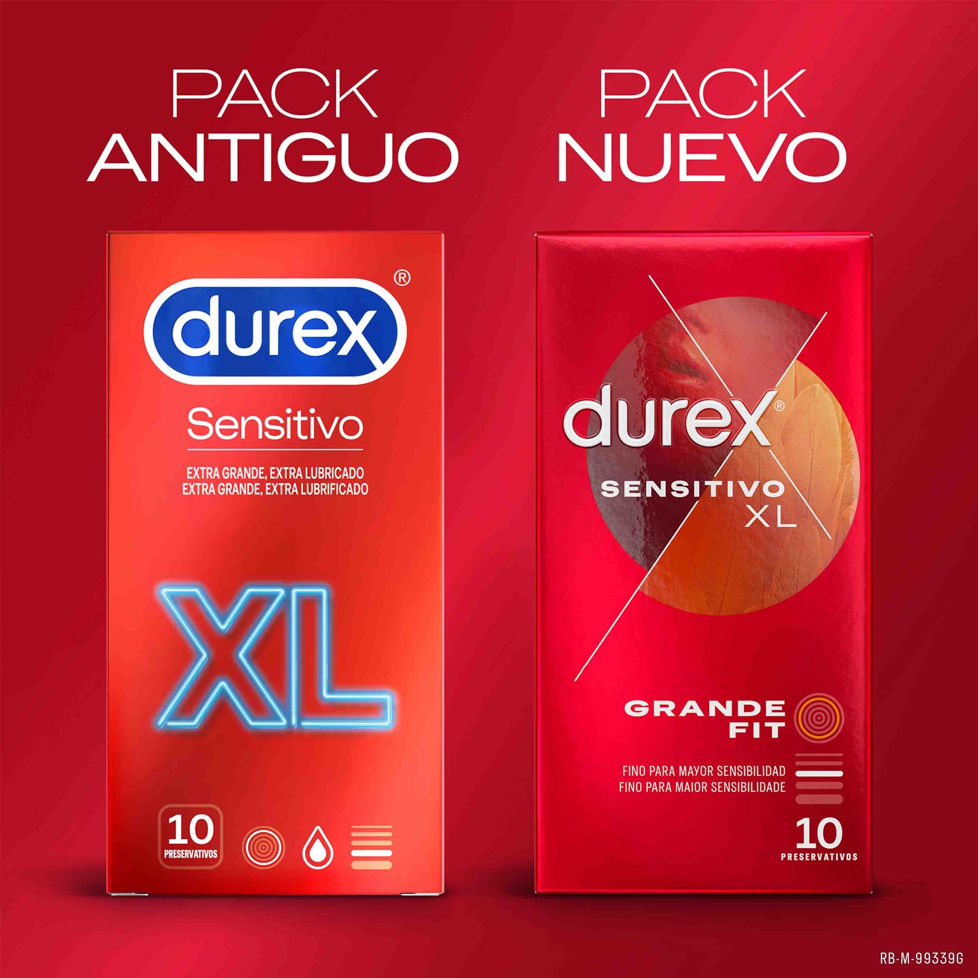 DUREX Preservativo Sensitivo Suave XL 10 unidades-2