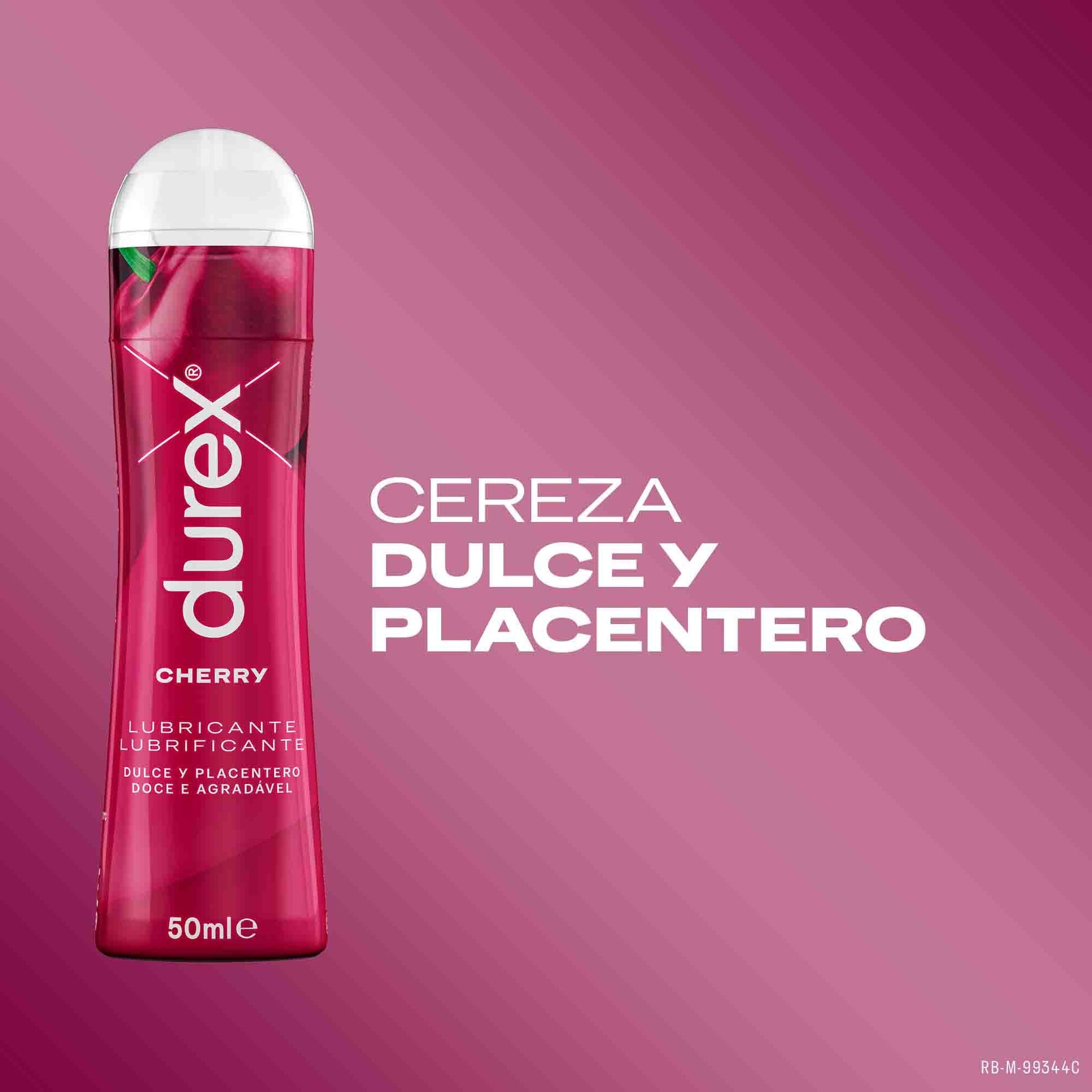DUREX Play Cherry Lubricante Íntimo sabor Cereza 50ml-5