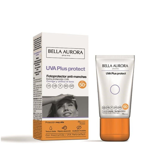 BELLA AURORA UVA Plus Protect Fotoprotector Ani-Manchas SPF50+ (50ml)-1