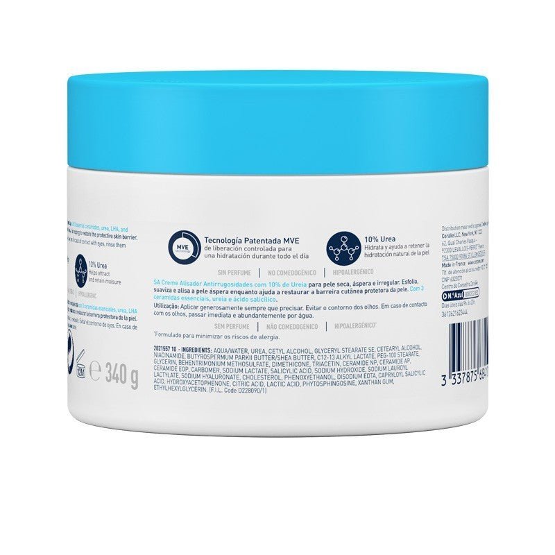 CERAVE SA Crema Alisadora Anti-Rugosidades DUPLO AHORRO 2X340g-6