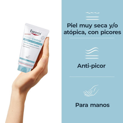 EUCERIN AtopiControl Crema de Manos Piel Seca e Irritada 75ml