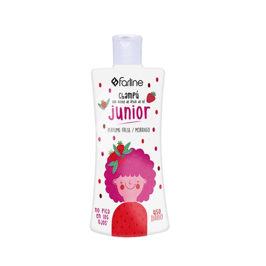 FARLINE Shampoing au parfum Tea Tree Fraise 250 ml