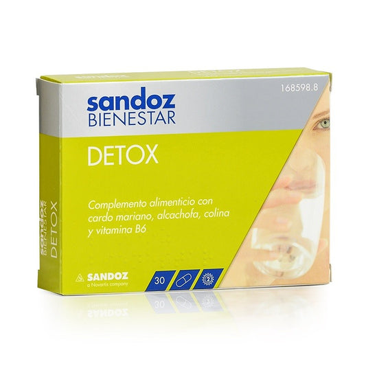 SANDOZ Bienestar Detox 30 Cápsulas-1