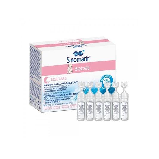 Sinomarin Bébés Eau de Mer 24 unidoses