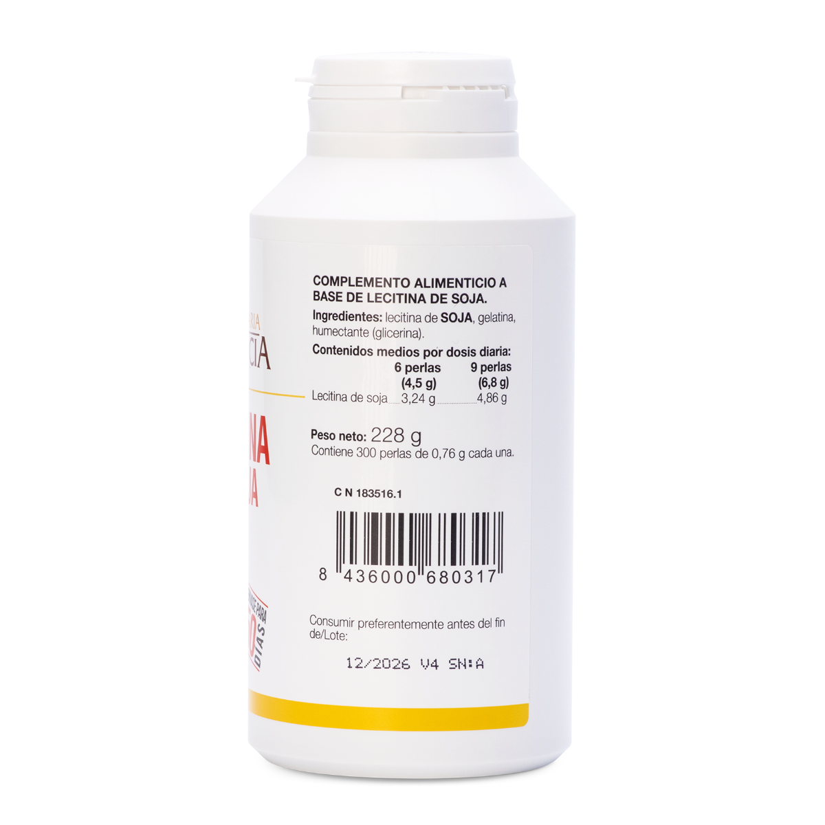 Ana María Lajusticia Lecitina 300 Perlas