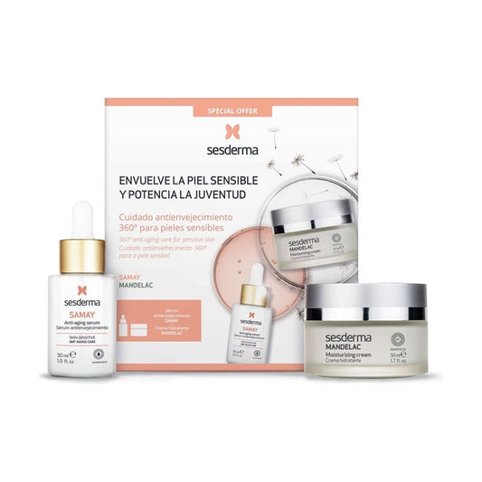 SESDERMA Samay Pack Antiedad Pieles Sensibles Sérum 30ml +Crema Hidratante 50ml-1