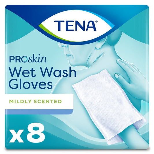 TENA ProSkin Moufles Humides 8 unités