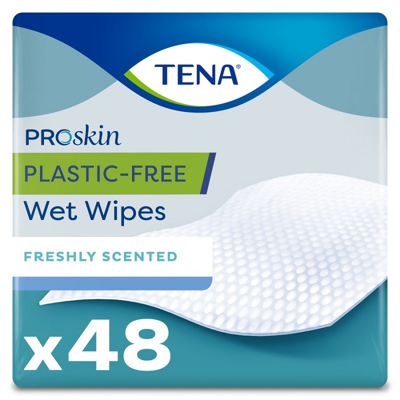 TENA ProSkin Toallita Húmeda Sin Plástico 48uds-3