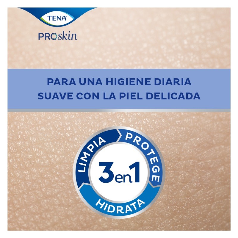 TENA ProSkin Toallita Húmeda Sin Plástico 48uds-4
