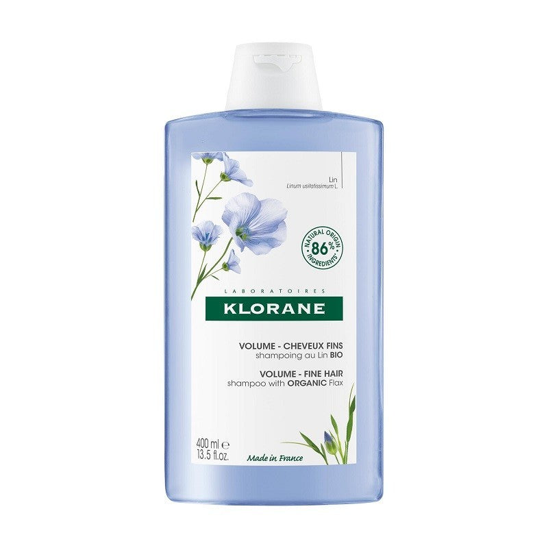 KLORANE Champú al Lino BIO DUPLO 2x400ml-2