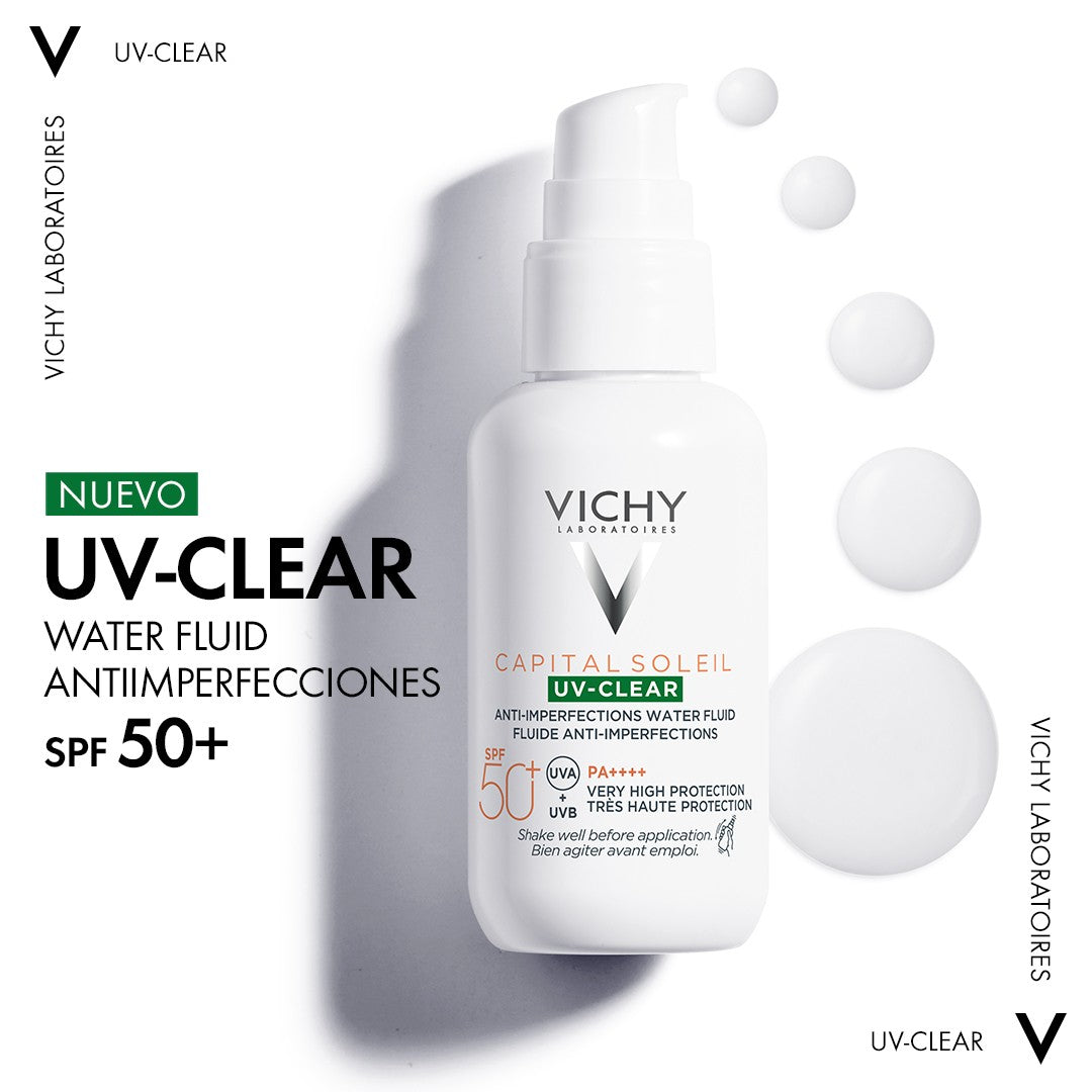 VICHY Capital Soleil UV Clear Fluido Anti-imperfecciones SPF50 (40ml)-14