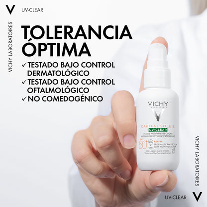 VICHY Capital Soleil UV Clear Fluido Anti-imperfecciones SPF50 (40ml)-5