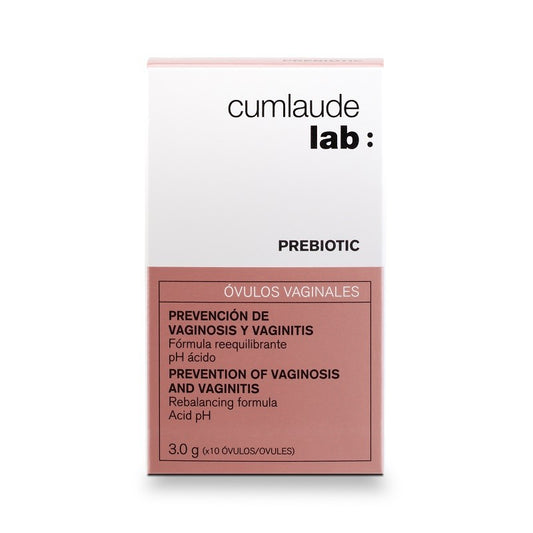 CUMLAUDE LAB Prebiotic 10 Óvulos Vaginales-1