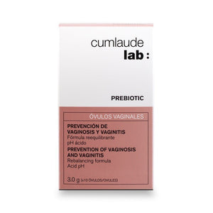 CUMLAUDE LAB Prebiotic 10 Óvulos Vaginales-1