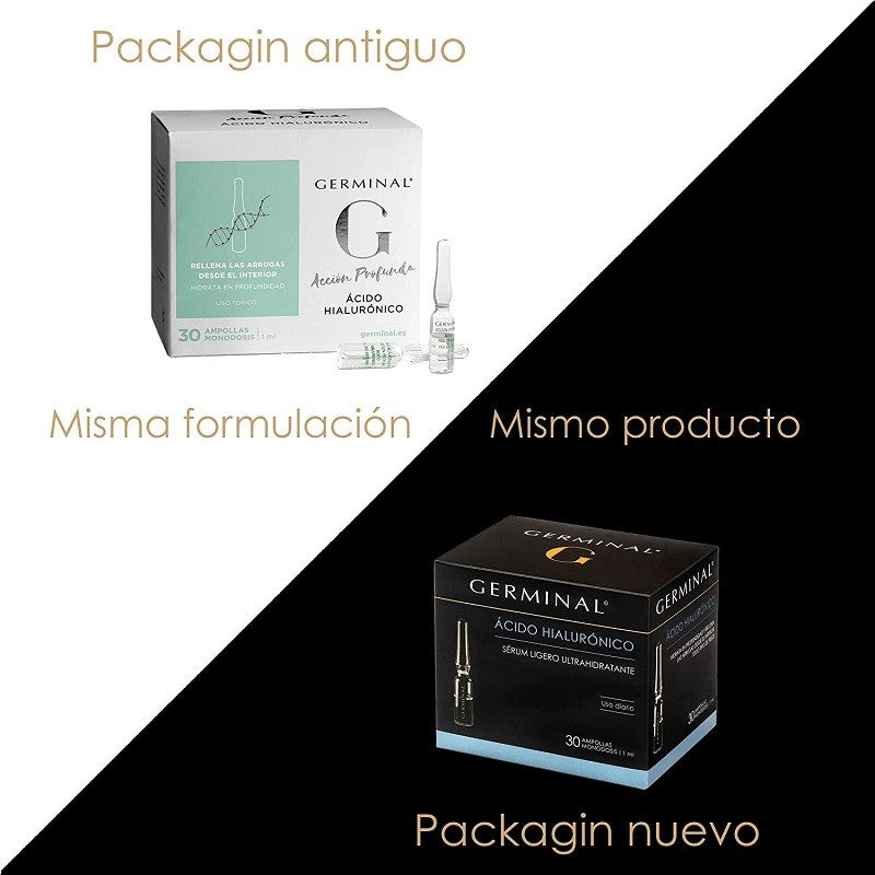 GERMINAL Ampollas Ácido Hialurónico Sérum Facial 30 Ampollas-2