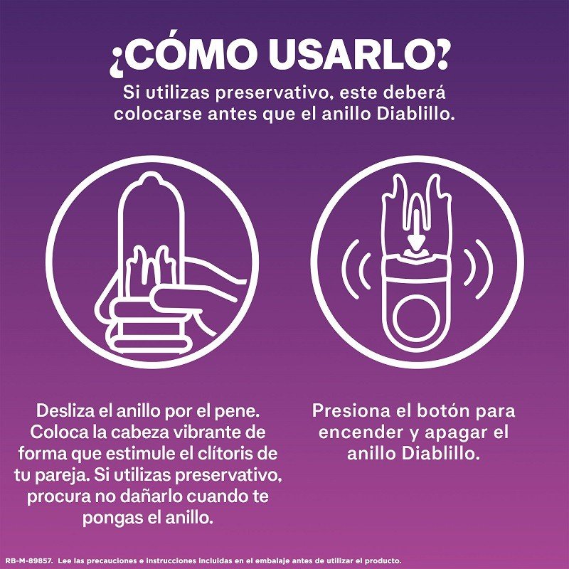 DUREX Intense Orgasmic Devil Vibrating Ring - farma2go DUREX Intense Orgasmic Devil Vibrating Ring - farma2go