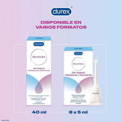 DUREX SENSILUBE Gel Vaginal Hidratante y Lubricante 40ml-7