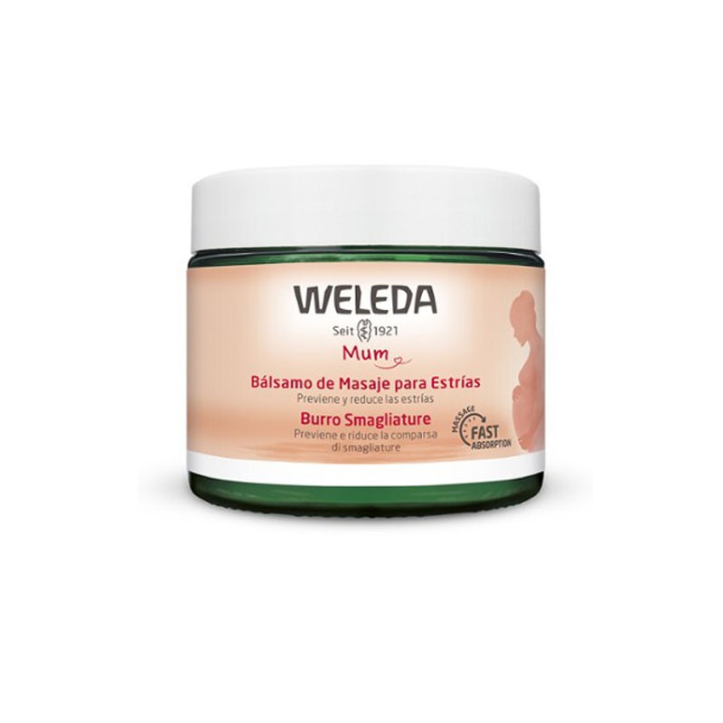WELEDA Bálsamo de masaje para Estrías 150 ml-1