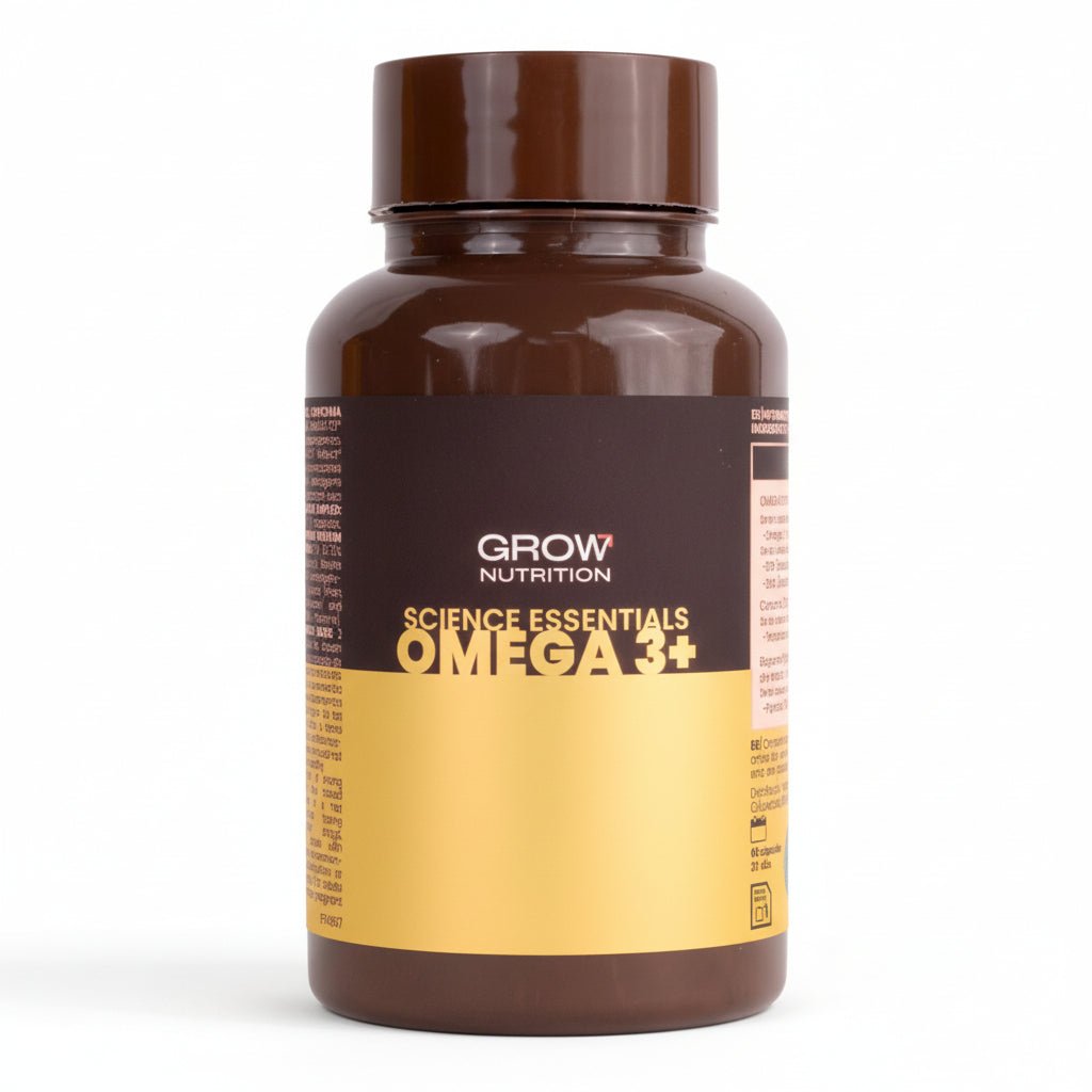 Grow Nutrition Omega 3 Cardiovascular Supplement – 60 Capsules