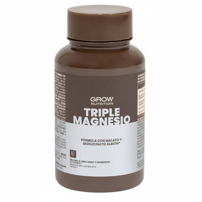 Grow Nutrition Triple Magnesium Mineral Supplement – 60 Capsules