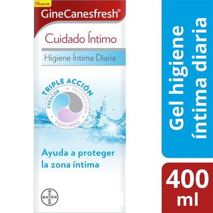 GineCanesFresh Gel de Higiene Íntima Diaria 400ml-2