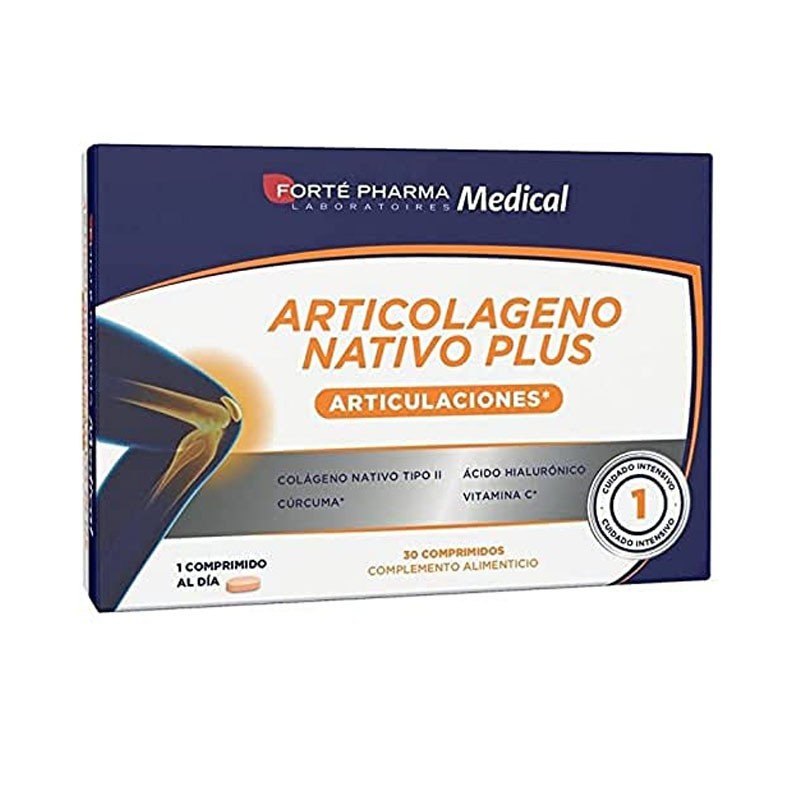 Forté Pharma Native Articolágeno Plus 30 tablets - farma2go