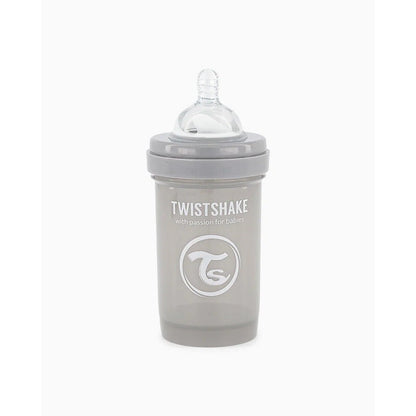 Twistshake Biberón Anticólico Gris 180ml-2