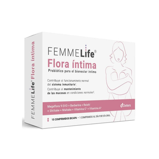 FEMMELIFE Flora Íntima 15 comprimidos