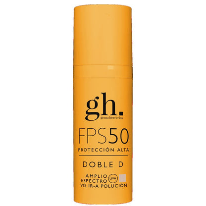 Gema Herrerías Doble D FPS 50+ Tono Claro Lola 50 ml-1