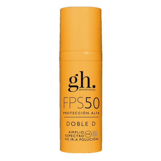 Gema Herrerías Doble D FPS 50+ Tono Dorado Manuela 50 ml-1