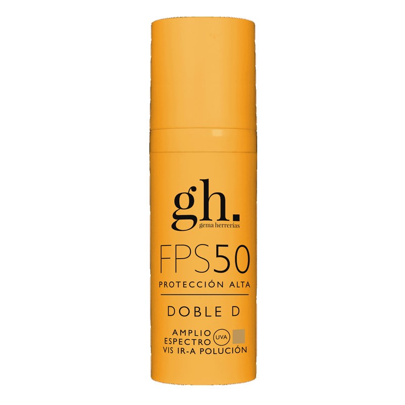 Gema Herrerías Doble D FPS 50+ Tono Dorado Manuela 50 ml-1