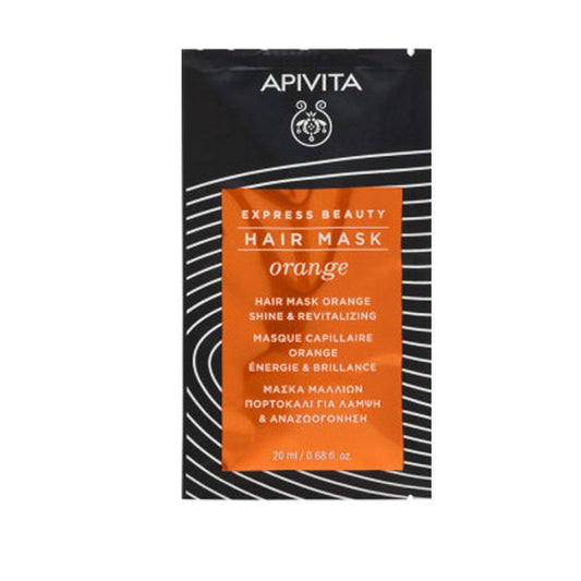 Apivita Mascarilla Capilar Revitalizante Brillo & Vitalidad Orange 20ML-1