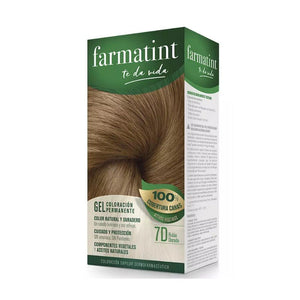 Farmatint Gel Coloración Permanente 7D Rubio Dorado-1