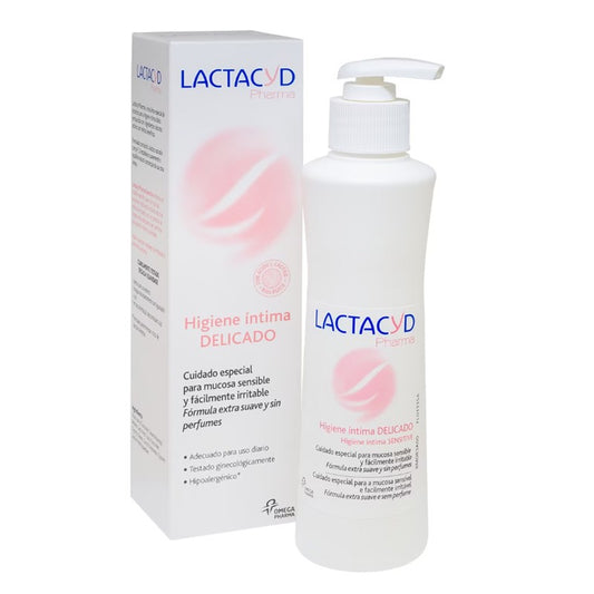 Lactacyd Gel Higiene Íntima Delicado 250 ml-1