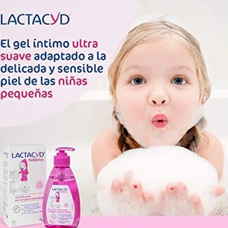 Lactacyd Gel Pediátrico Higiene Íntima Diaria 200ml-2