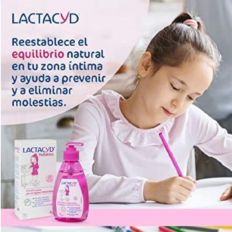 Lactacyd Gel Pediátrico Higiene Íntima Diaria 200ml-5
