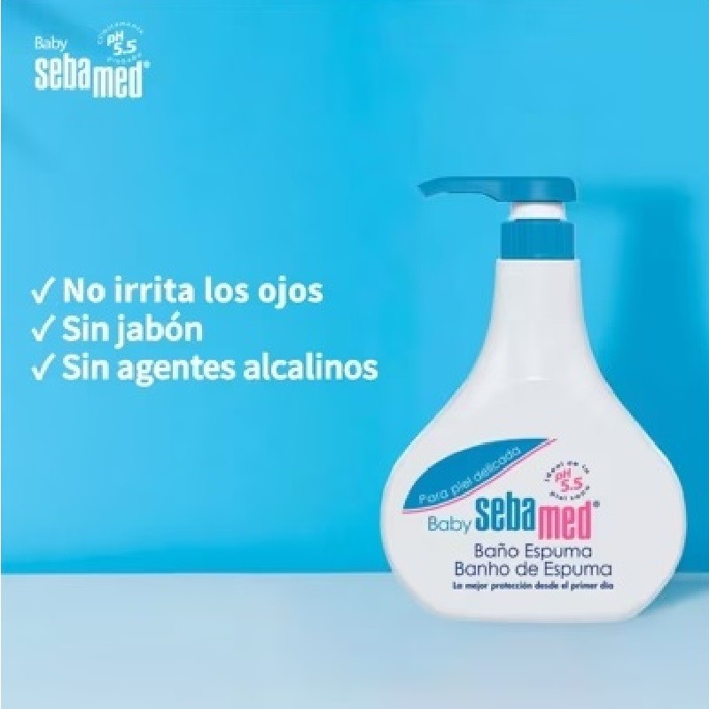 Sebamed Baby Baño de Espuma 500 ml-4