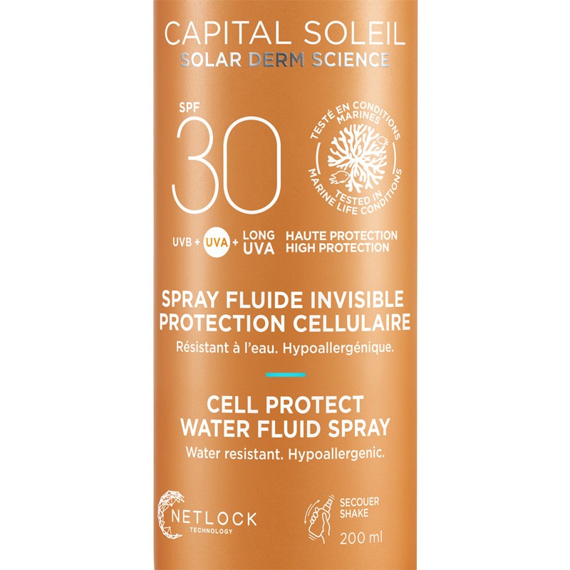 VICHY Capital Soleil Water Fluid Spray SPF 30+ 200 ml-4
