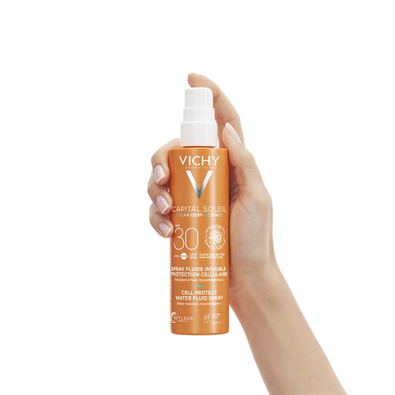 VICHY Capital Soleil Water Fluid Spray SPF 30+ 200 ml-5