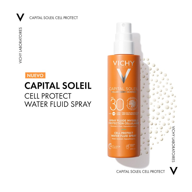 VICHY Capital Soleil Water Fluid Spray SPF 30+ 200 ml-9
