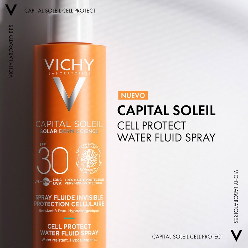 VICHY Capital Soleil Water Fluid Spray SPF 30+ 200 ml-13