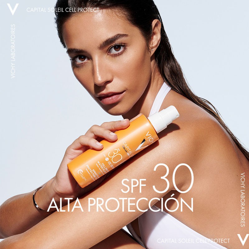 VICHY Capital Soleil Water Fluid Spray SPF 30+ 200 ml-17