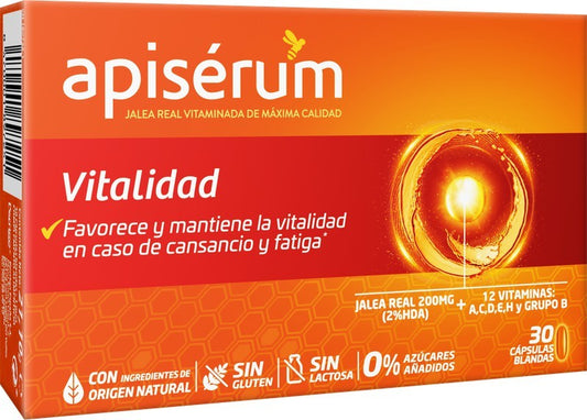 Apisérum Vitalité 30 gélules