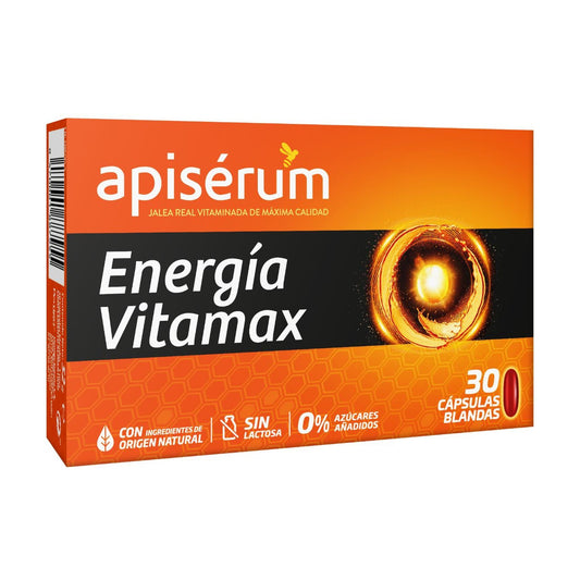 Apiserum Energía Vitamax 30 cápsulas-1