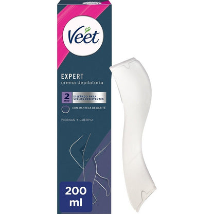 VEET Expert Crema Depilatoria Piernas y Cuerpo 200 ml-2