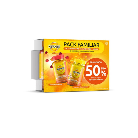 SUPRADYN Gummies Pack Familiar 30 Junior + 70 Adultos OFERTA ESPECIAL-1