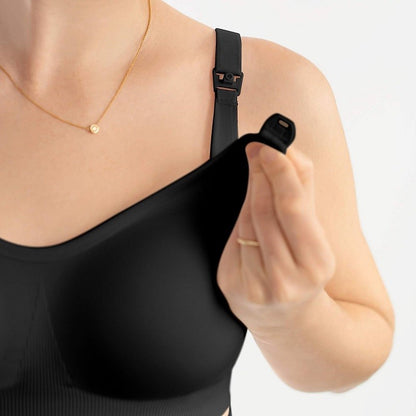 Medela Comfy Bra Tamaño XL Color Negro-4