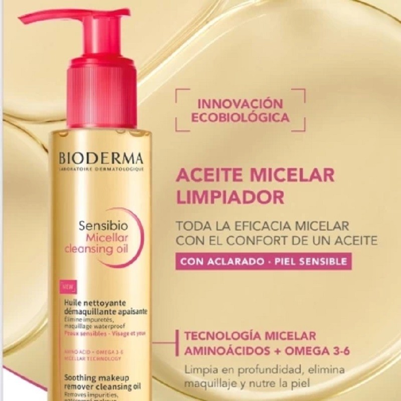 Bioderma Sensibio Aceite Micelar Limpiador 150 ml-2