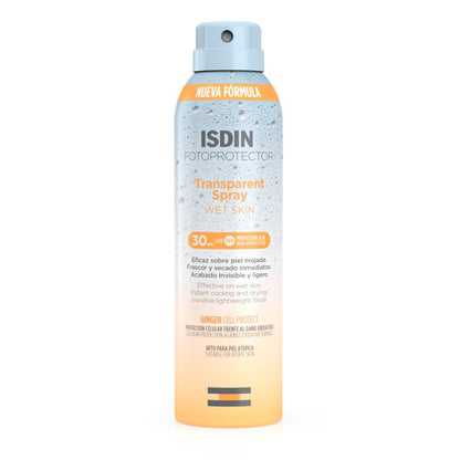 ISDIN Fotoprotector Transparent Spray Wet Skin SPF 30 250ml-1