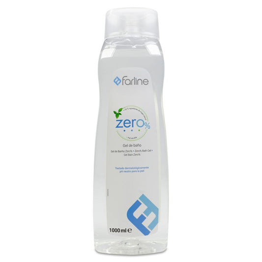 FARLINE Gel de Ducha y Baño Zero % 1000ml-1